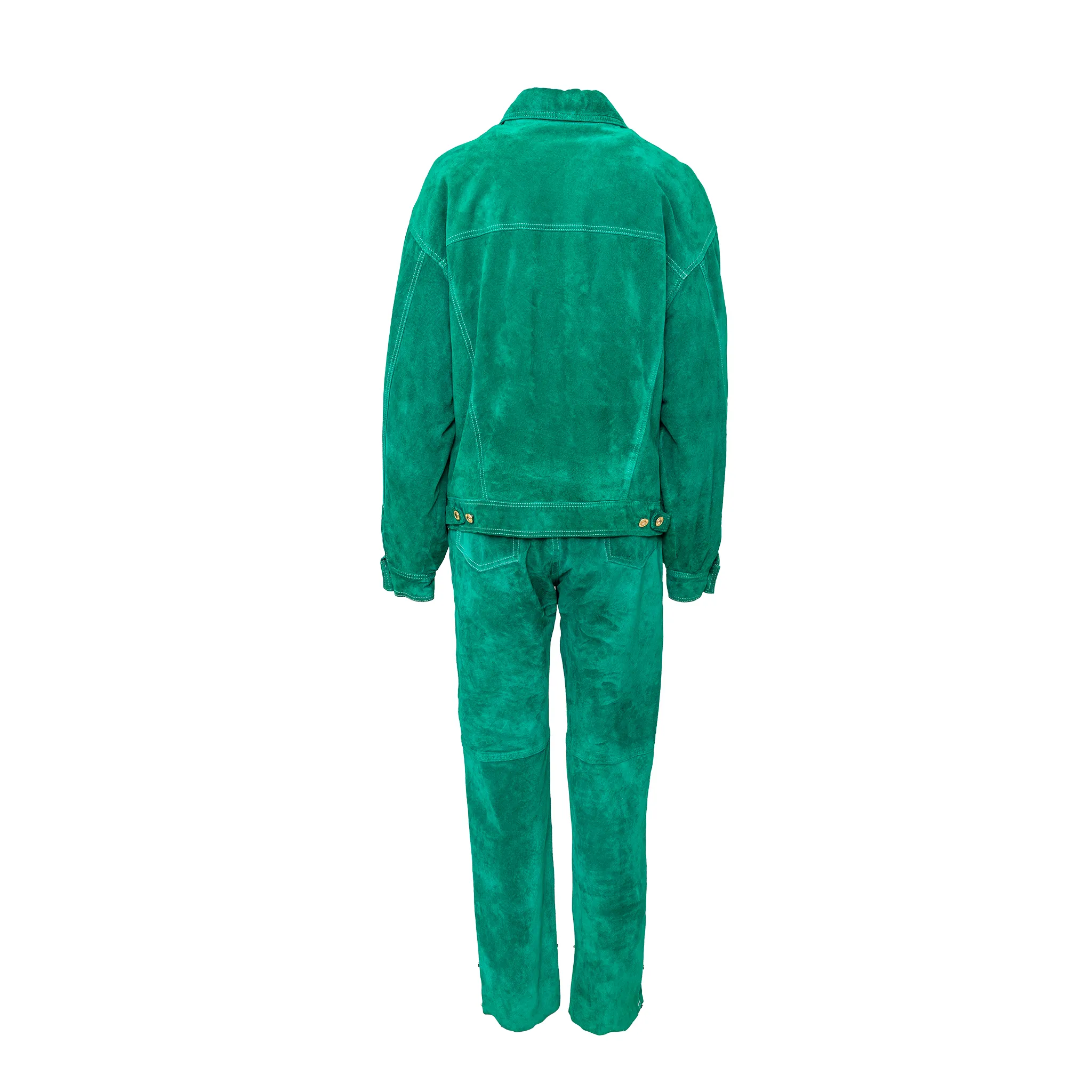 Versace Jeans Couture Suede Set - '90s - Image 3