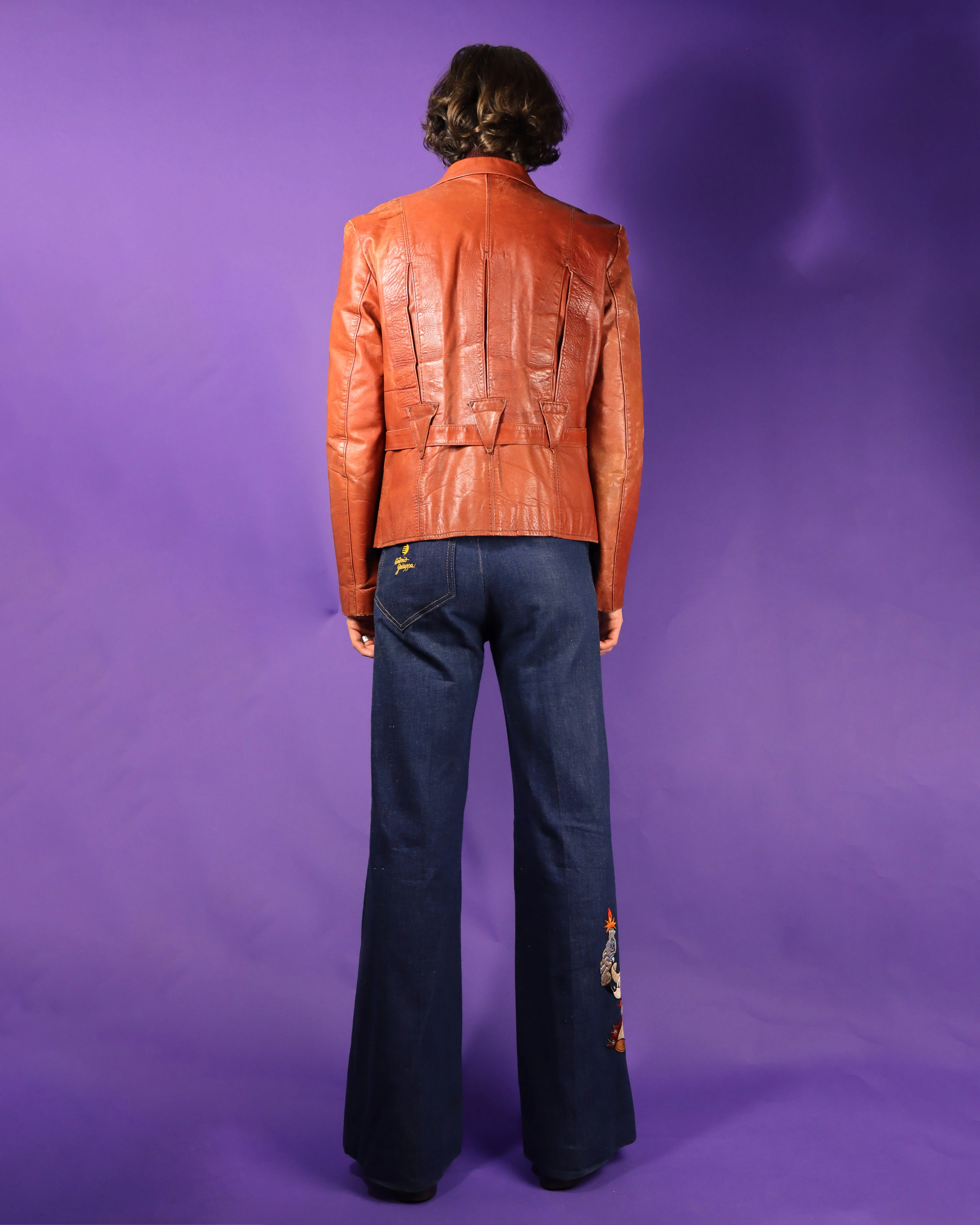 Vintage 1970s Chess King Leather Jacket - Image 59