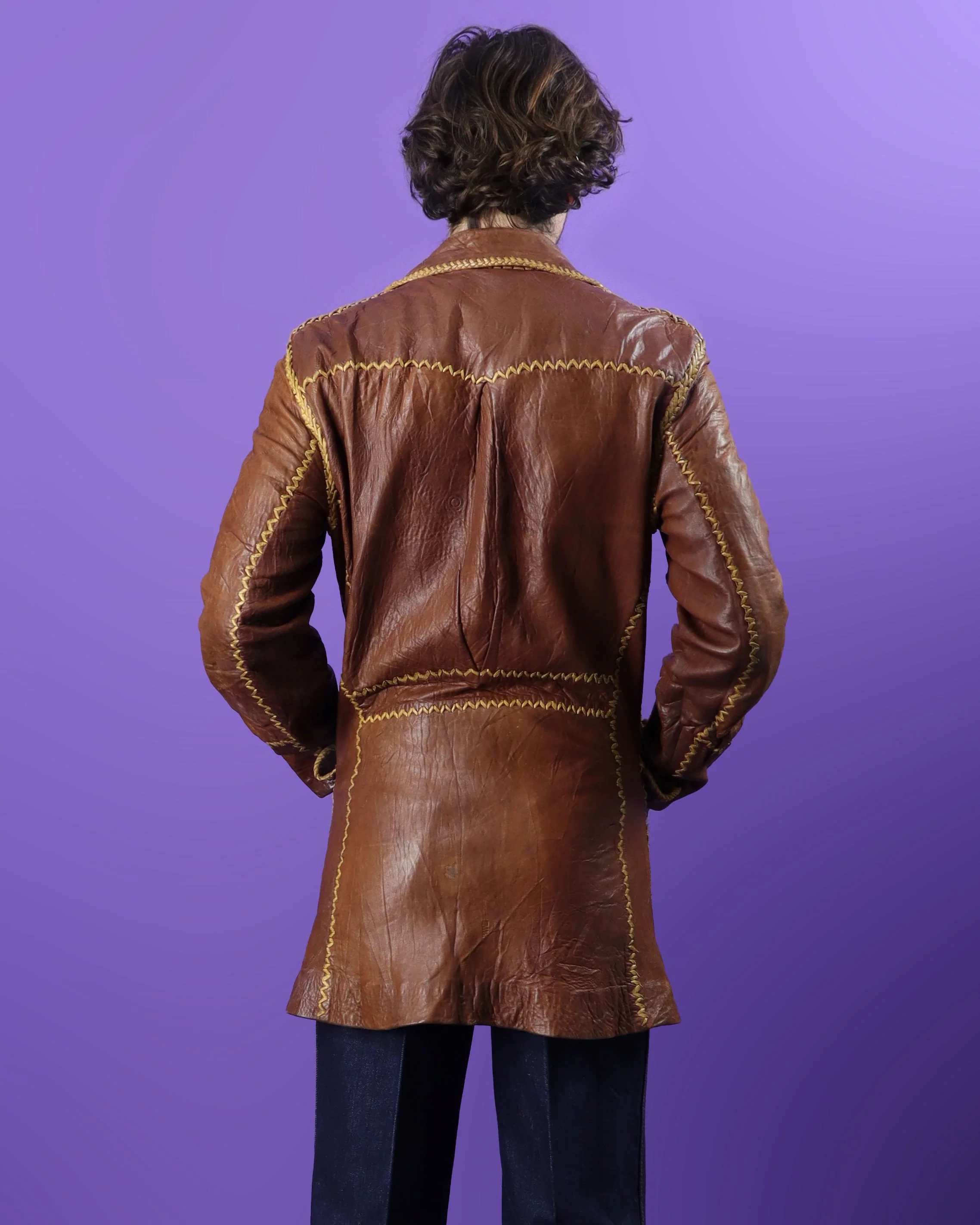 Vintage 1970s North Beach Leathers Coat - Image 93