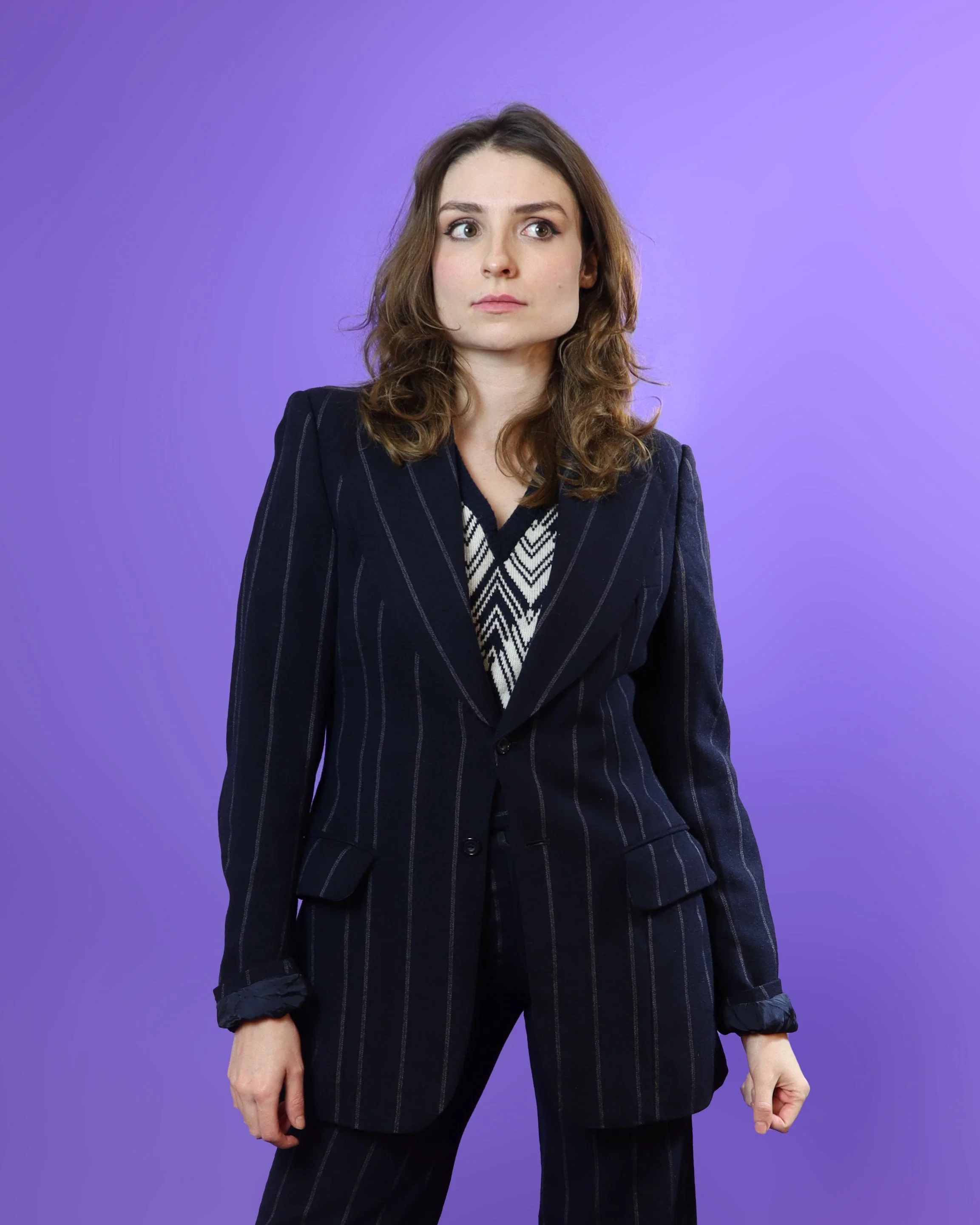 Vintage 1970s Pinstripe Suit - Image 54