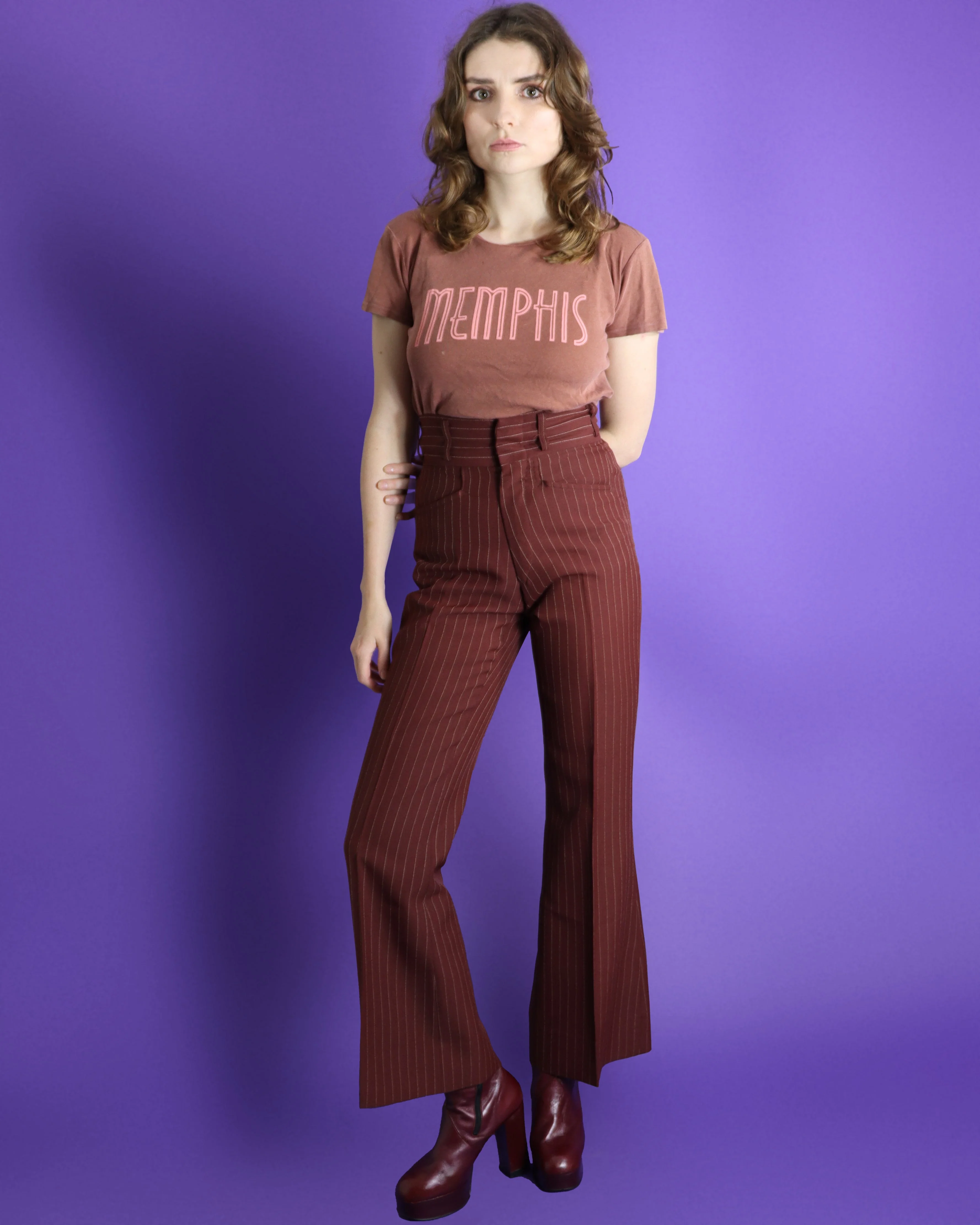 Vintage 1970s Pinstripe Suit - Image 39