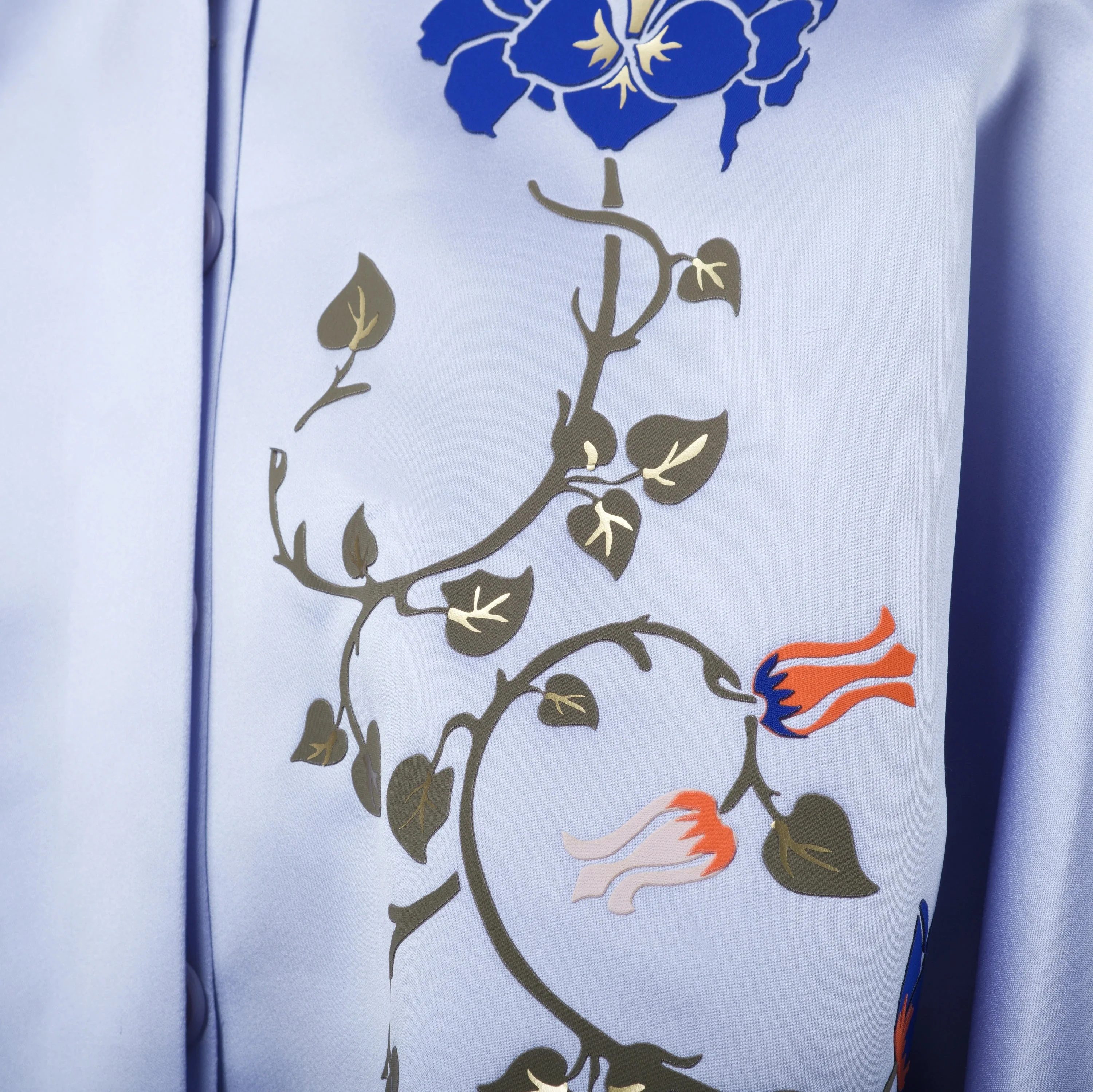 Vivetta Blue Floral Jacket and Skirt Set - '20s - Image 27