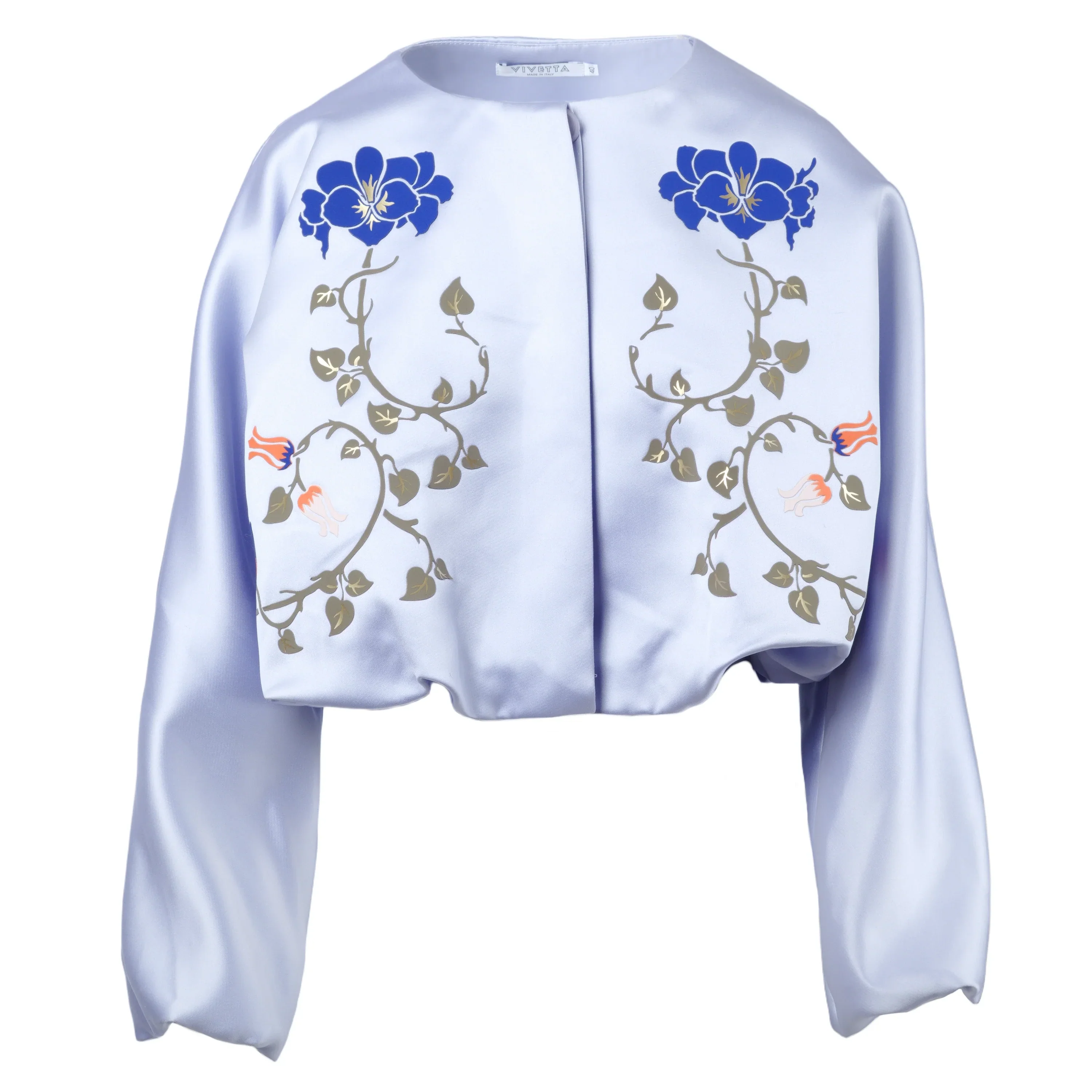 Vivetta Blue Floral Jacket and Skirt Set - '20s - Image 4