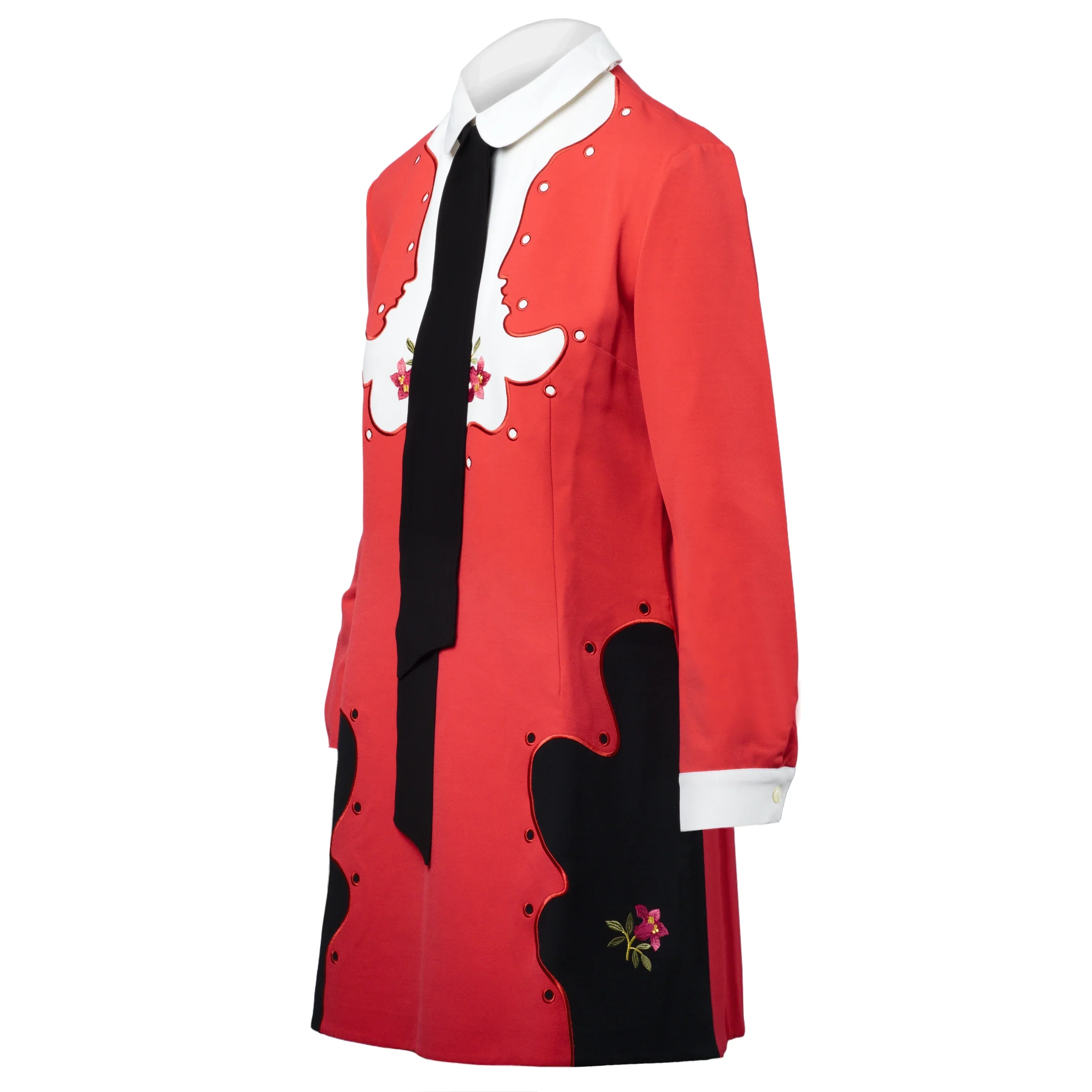 Vivetta Red Mini Dress with Decorative Details - '10s - Image 29