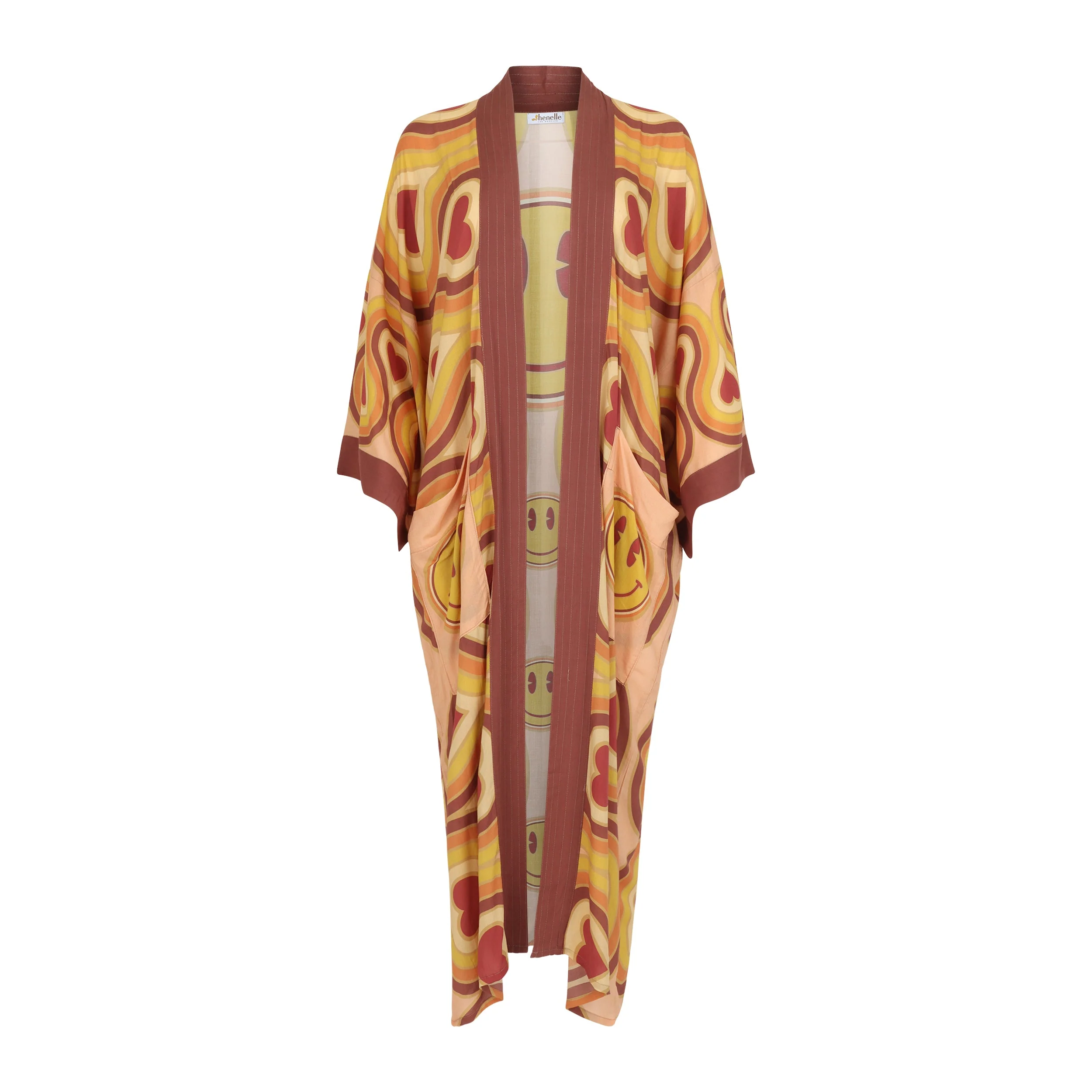 Wonderlust Smiley Duster Robe - Image 32