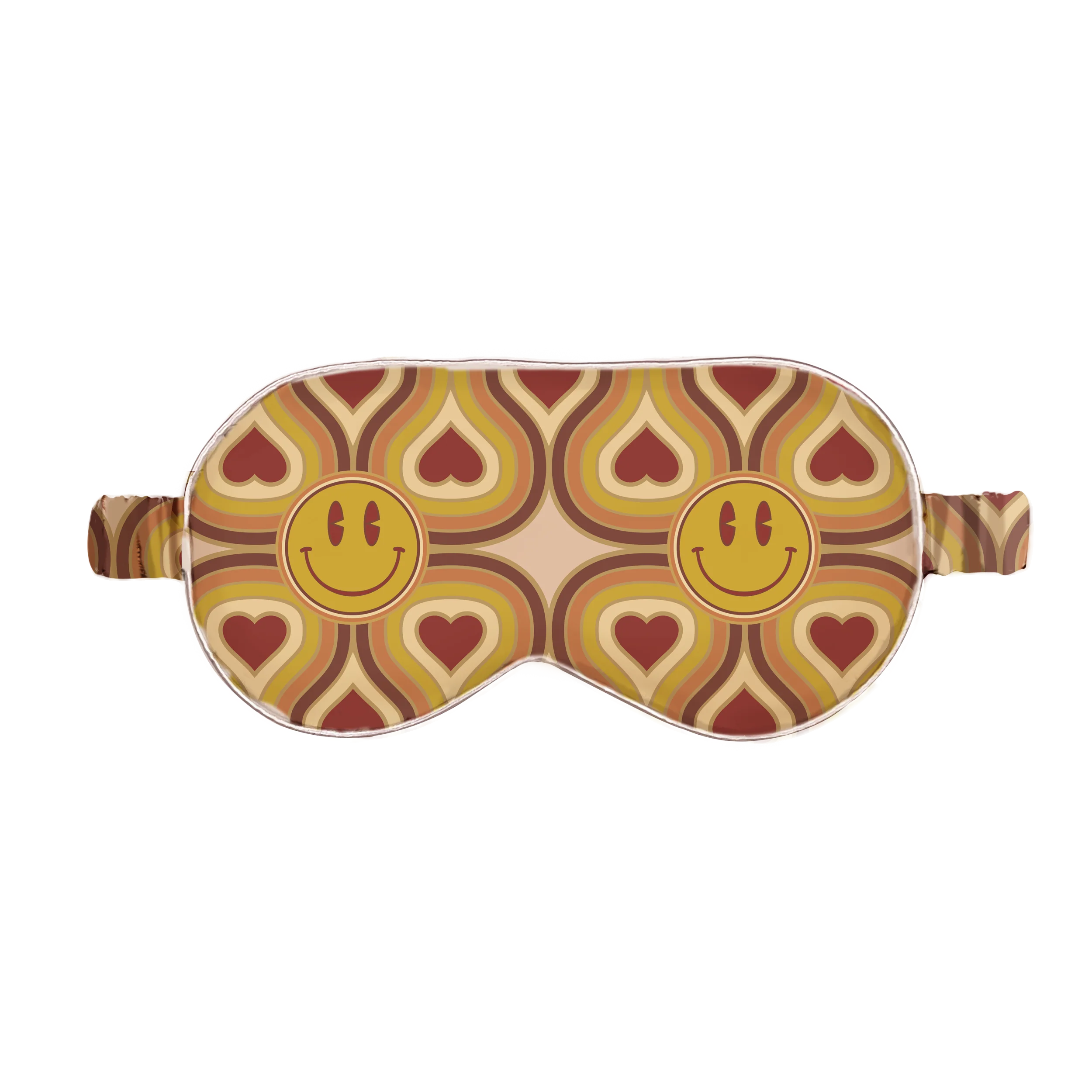 Wonderlust Smiley Silk Sleep Mask - Image 7