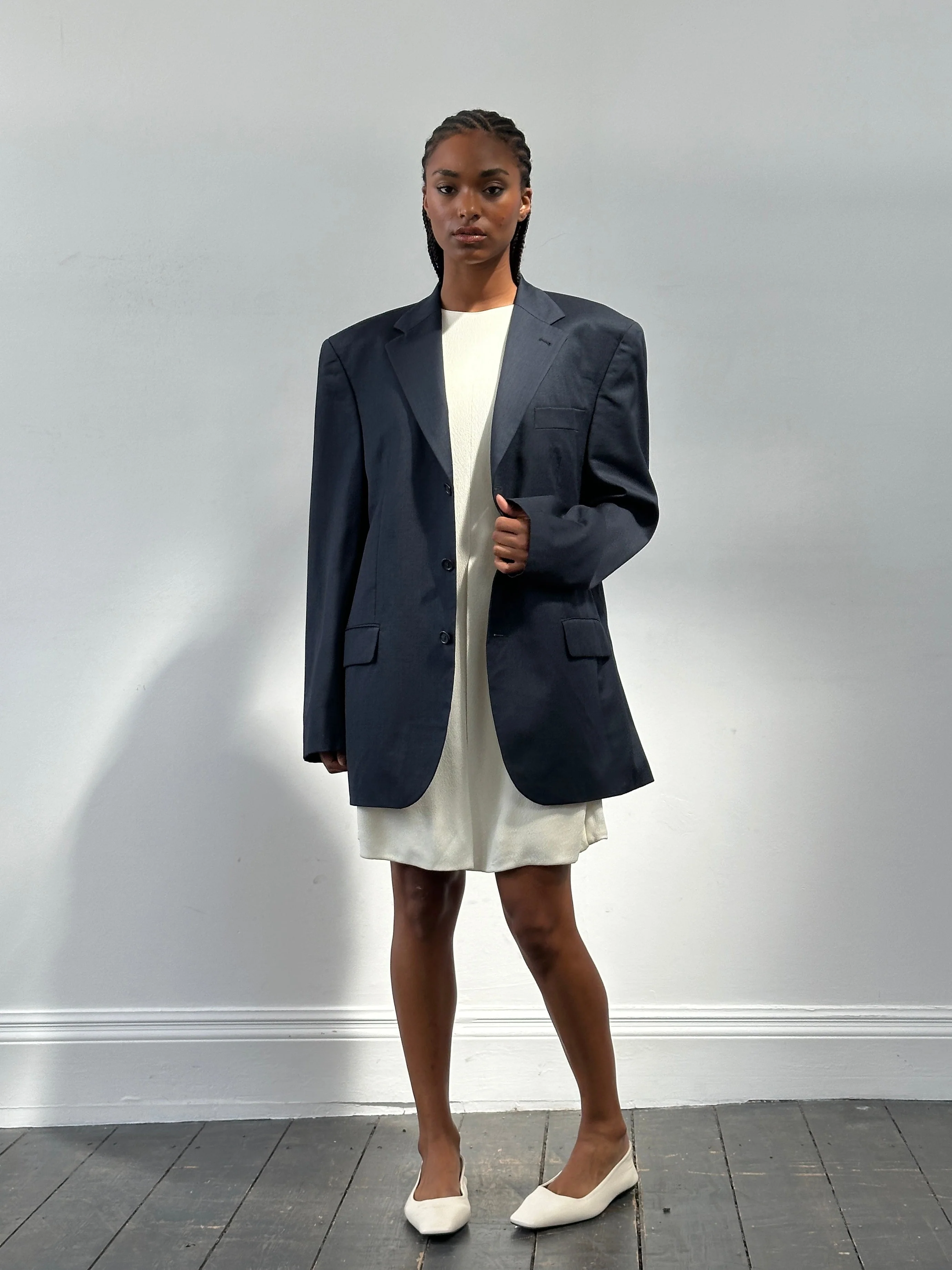 Yves Saint Laurent 1990s Pure Wool Single Breasted Blazer - 42R/XL - Image 22