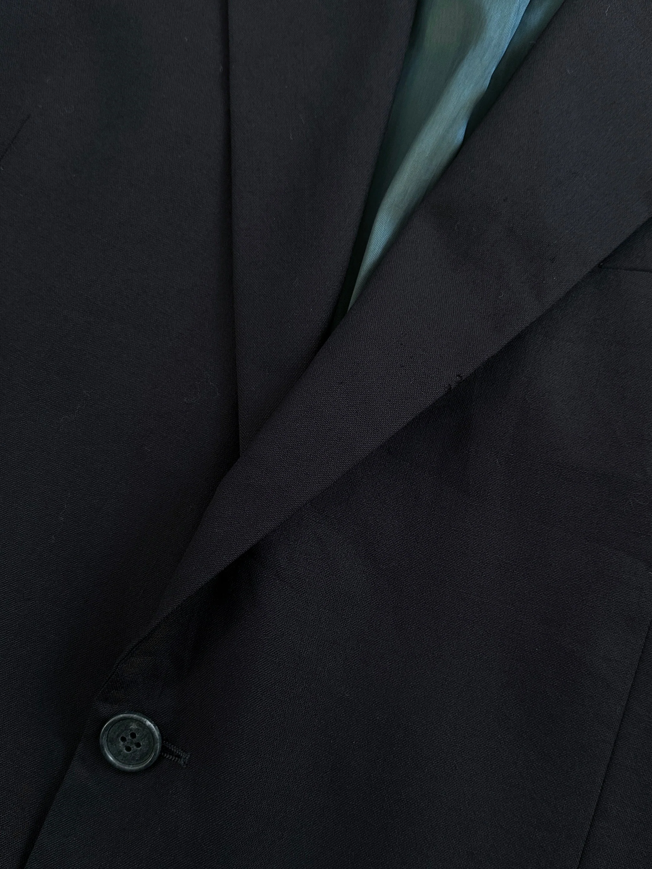 Yves Saint Laurent Menswear 1990s Pure Wool Single Breasted Blazer - 44R/XL - Image 6