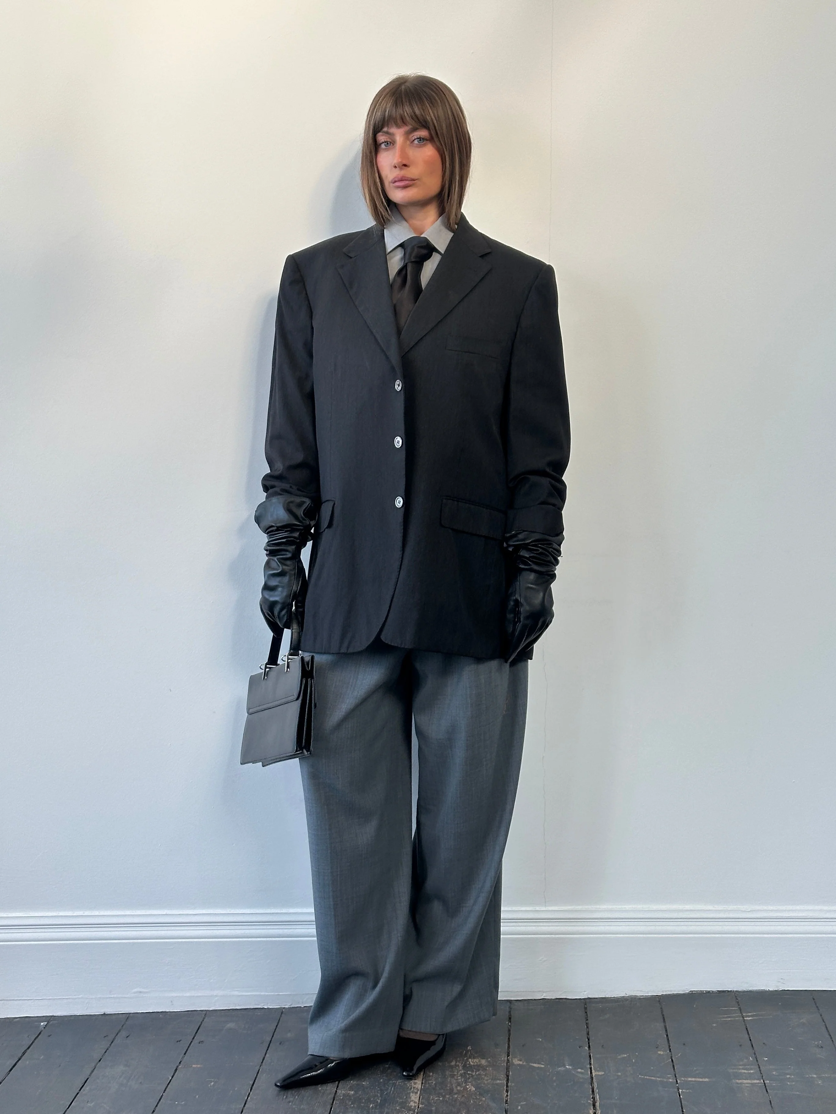 Yves Saint Laurent Pour Homme x Loro Piana 1990s Blazer - 46R/XXL - Image 14